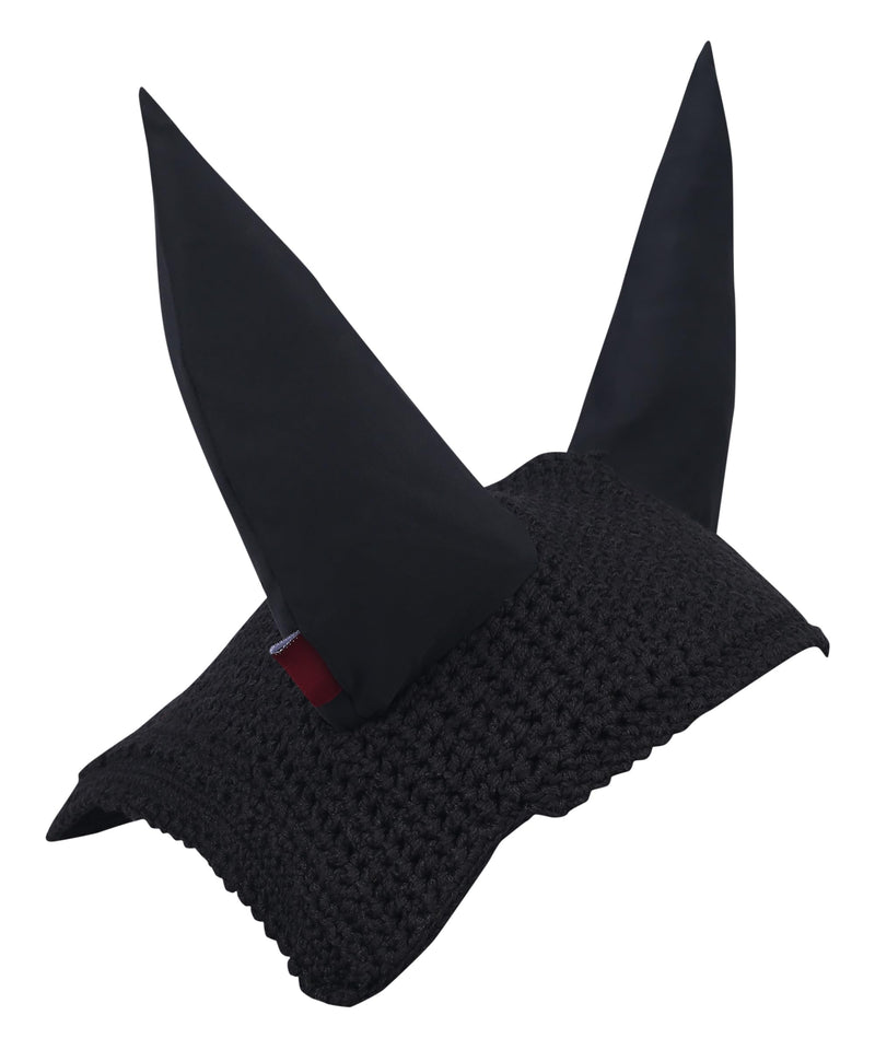 Void Ear Bonnet with Sound Resistant and Soft Stretchable Lycra Ears (Large: (Horizontal) A: 34cm, (Vertical) B: 42cm, Black) Large: (x-axis) A: 34cm, (y-axis) B: 42cm
