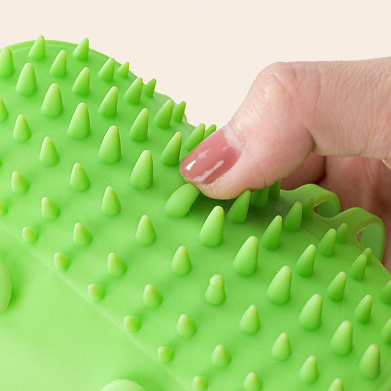 Groomer Brush,Grooming Brush for Cats Scratch Massage Brush Cats Self Groomer Scratcher Comb Cats Corner Groomer for Cats Soothing Rel Black - PawsPlanet Australia
