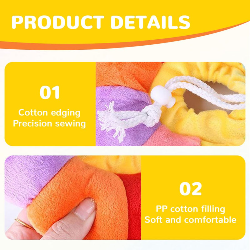 Cat Collar, Adjustable Collar, Lick Protection Cat for Cats and Small Dogs After Surgery, Color Soft Sunflower for Cat Recovery, Size M
