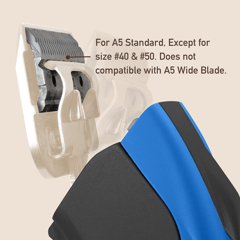 Steel Coarse 22 Teeth Cutter, for A5 Series Pet Grooming Clipper Blades Replacement, Compatible with Most Andis, Oster, Shernbao, Wahl A5 Style Detachable Blades (Except #40 & #50) Steel - PawsPlanet Australia