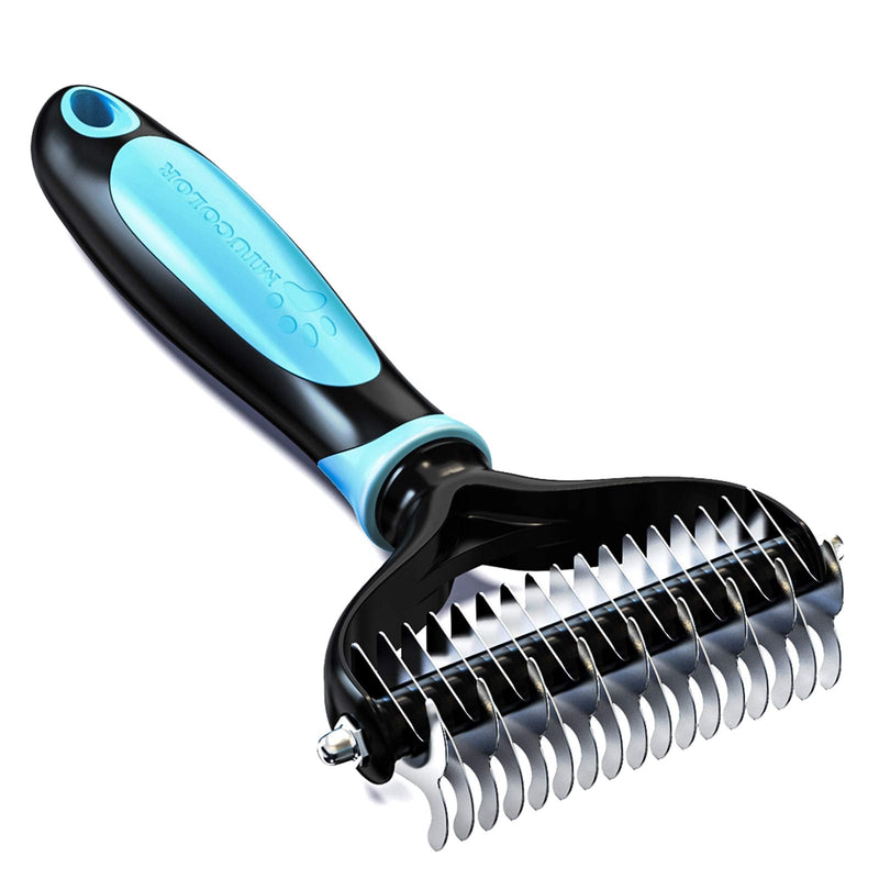 MIU COLOR Pet Grooming Brush, Deshedding Tool for Dogs & Cats, Undercoat Rake for Dogs & Dog Brush for Shedding - PawsPlanet Australia