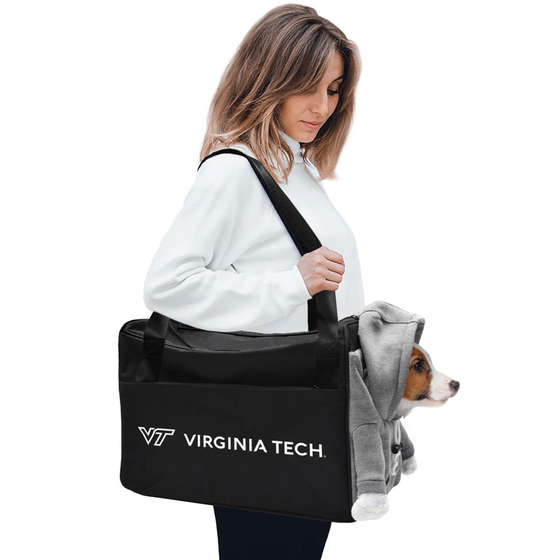Littlearth NCAA Furry Fan Pet Carrier Virginia Tech Hokies - PawsPlanet Australia