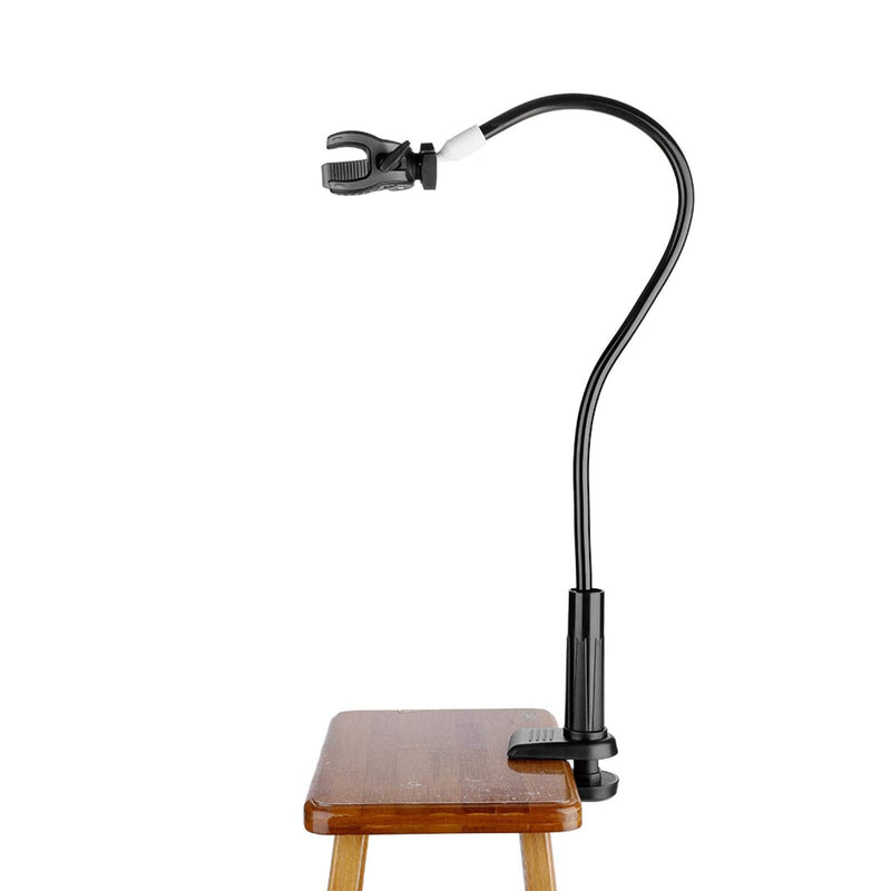 Pet Hair Dryer Rack Pet Hair Dryer Holder Grooming Adjustable Gooseneck Third Arm Hose Tube Holder Dog Grooming Stand Holder Aluminum Alloy with Clamp Mount