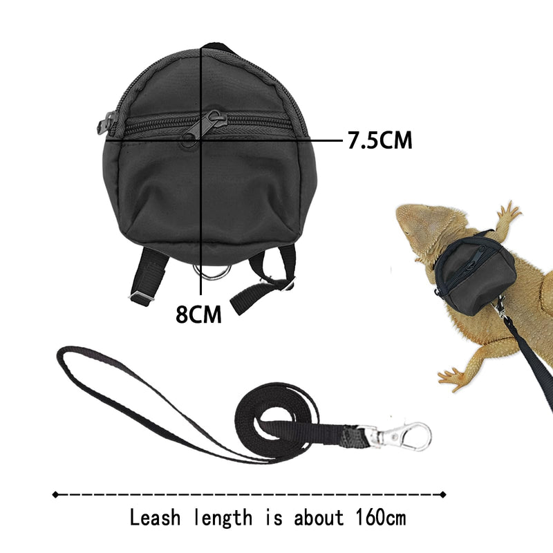 Bearded Dragon Backpack Carrier,Reptile Portable Backpack Carrier with Small Backpack Harness Leash Set,Space Capsule Clear Bubble Window Travel Backpack for Lizard Travel,Guinea Pig,Rabbit Blue New Version Backpack+BP LSH - PawsPlanet Australia