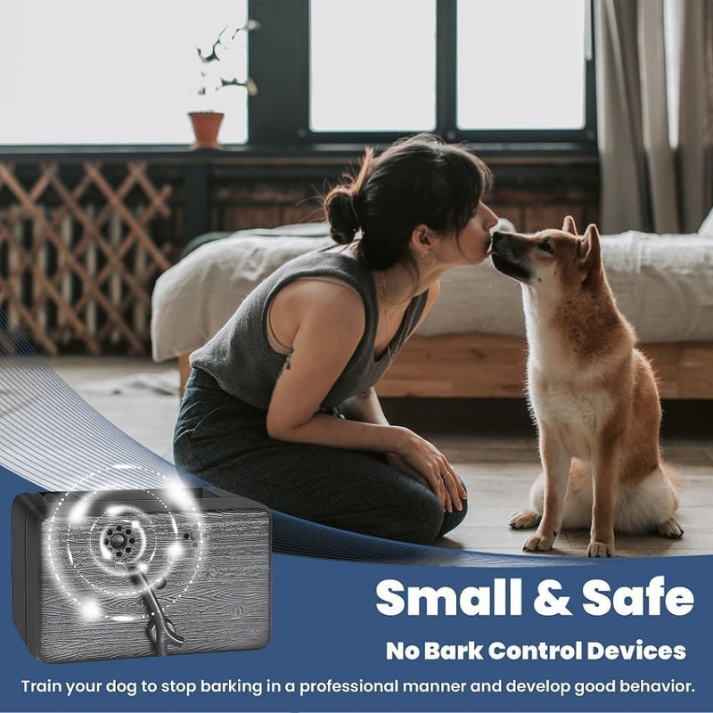 Anti Barking Devices?Anti Barking Device for Dogs Long Range 50ft (270°)?3 Modes Ultrasonic Bark Box?Dog Barking Deterrent Devices?Bark Box?Barking Control Devices for Dog Training in Outdoor/Indoor Black