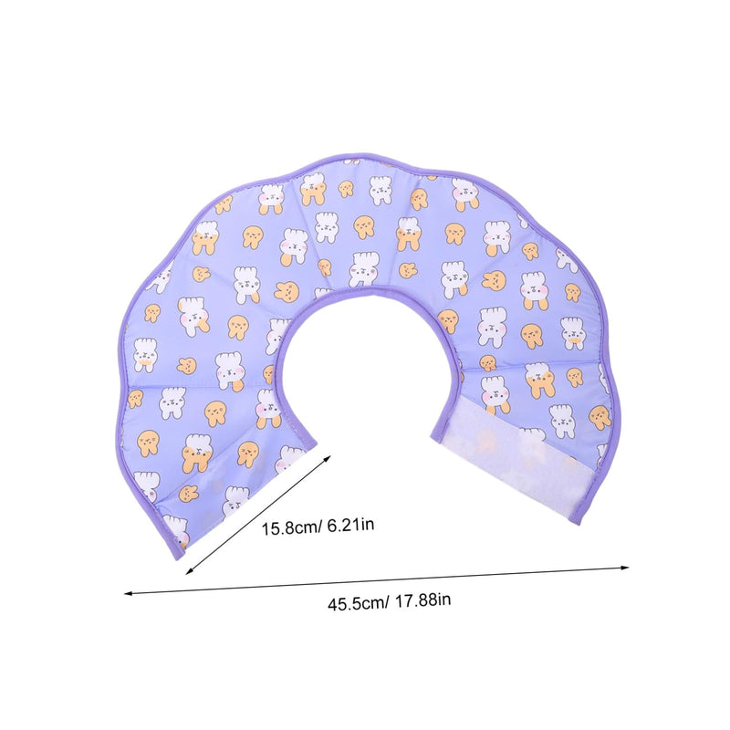 TOYANDONA Anti-Leak Recovery Collar for Small Dogs and Cats, Adjustable Soft Conical Collar 32 x 36 cm, Post-Surgical Protective Collar for Pets, Easy Cleaning