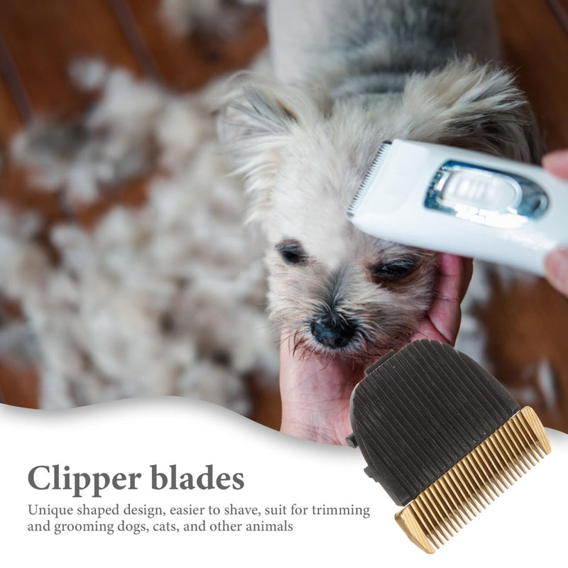 Replacement Shaver Knife Head Detachable Clipper Attachment for Hair & Beard Trimmer 1.73X1.65X0.59In Compact Design for Pet Grooming and Personal Care