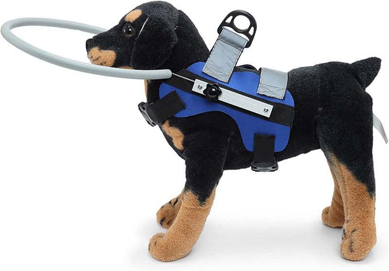 Ring Harness for Blind Dog, Lightweight Blind Ring for Pets, Blind Dog Bumper, Bump Guard for Blind Dogs Upgrade Blue Small Small: Recommand Weight 8.8-22 lbs (4-10kg) UpgradeBlue