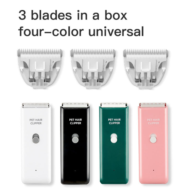 3 Pieces of Replacement Blades for Pet Hair Trimmers,Easy to Put On & Off Waterproof Ceramic Blades for Dog Grooming Shavers,3 PCs in 1 Box Tb006-3pcs