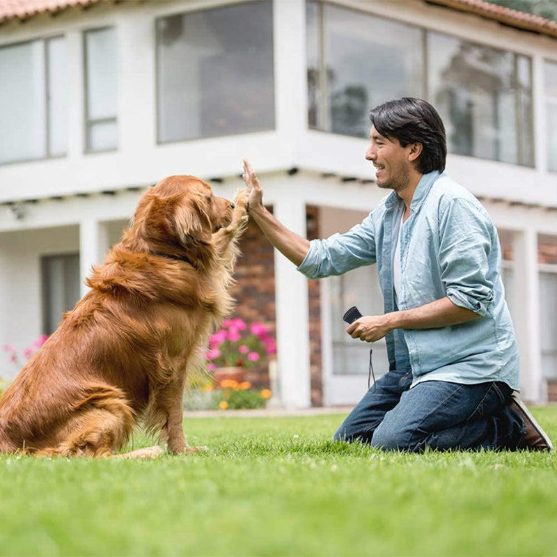 Anti Barking Device for Dogs, Sonic Bark Deterrents – Ultrasonic Dog Bark Control with LED Light & Flashlight | Safe & Humane Handheld Trainer | Deterrent for All Dog Breeds