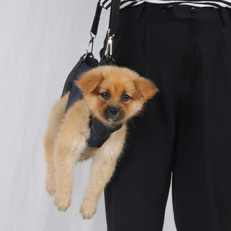 Fabater Dog Lifting Harness, Dog Carrier Strap for Front, Pet Legs for Support and Rehabilitation, Dog Lifting Harness, Helps Older Dogs with Limited Mobility (S) S