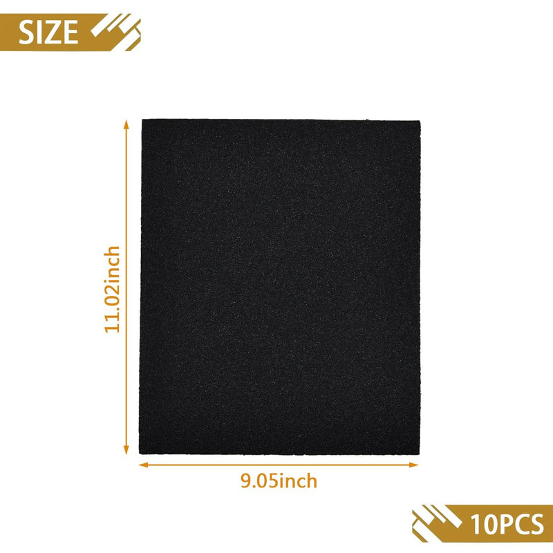10pcs Dog Nail Scratch Board Sandpaper Replacement 11 * 9 Inch, Emery Cat Sandpaper Scratch Pad Self-Adhesive Sand Paper Scratcher Trim, Nail Care, File Scratch Board for Dog Cat Claw Care - PawsPlanet Australia