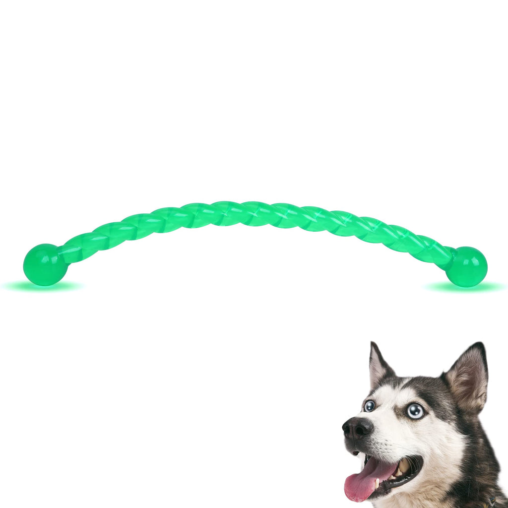 Ycozy Dog Chew Toys 19'' Long for Medium/Large Dogs/Aggressive Chewers Large Breeds, Rubber Dog Rope Toys Knot Teething Toys Almost Indestructible 19''