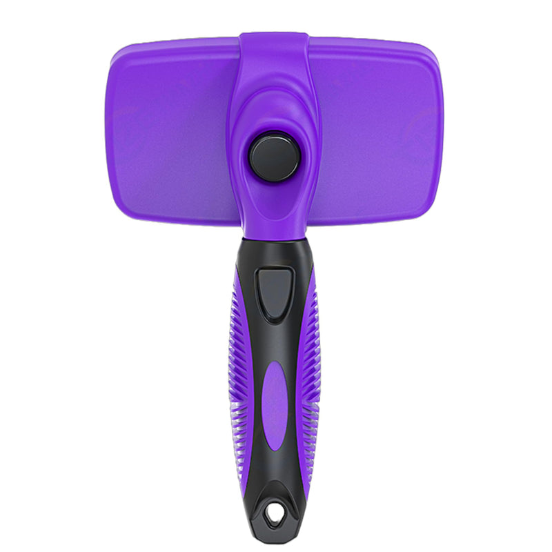 Pet Slicker Grooming Brush by Acme Basics, Deshedder/Cleaning Brush, Comb for Shedding Short/Long Haired Dogs & Cats - Perfect Pet Hair Cleaner & Remover (Large) - PawsPlanet Australia