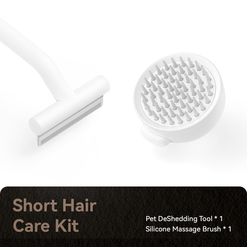 aumuca Pet Deshedding Brush with Silicone Cat Brushes for Massage - PawsPlanet Australia