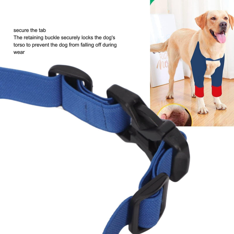 BAOFUYA Dog Elbow Brace Soft Dog Recovery Sleeve Front Leg Brace Dog Elbow Protection for Small, Medium and Large Dogs (XL)
