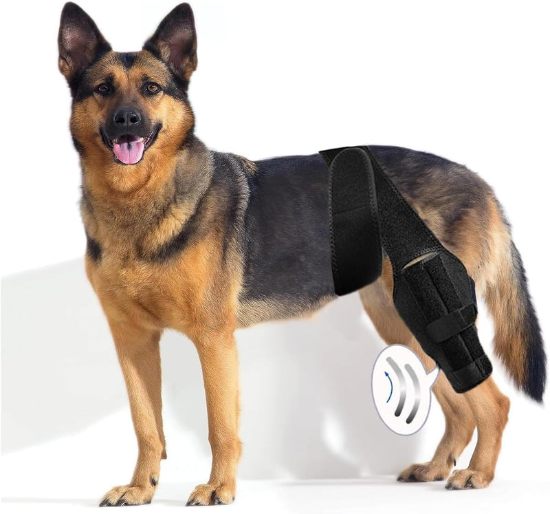 Dog Pet Knee Brace For Support With Cruciate Ligament Injury, Joint Pain And Muscle Sore, Better Recovery With Dog ACL Knee Brace, Adjustable Rear Leg Braces For Dogs Knee Brace Small