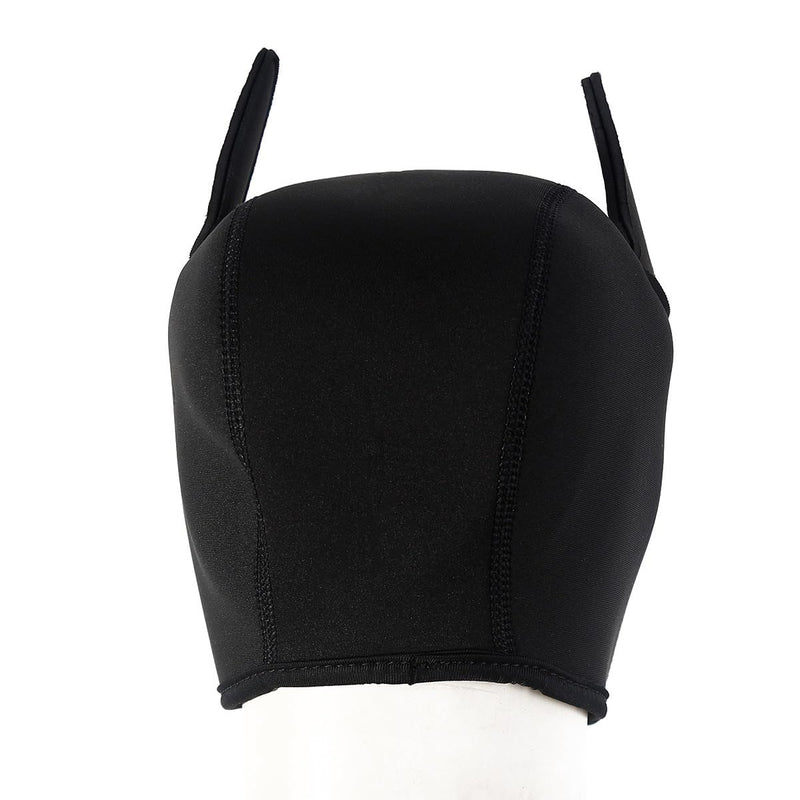 Puppy Hood, Removable Cosplay Dog Full Face Pup Hood Men&Women (Black) Black - PawsPlanet Australia