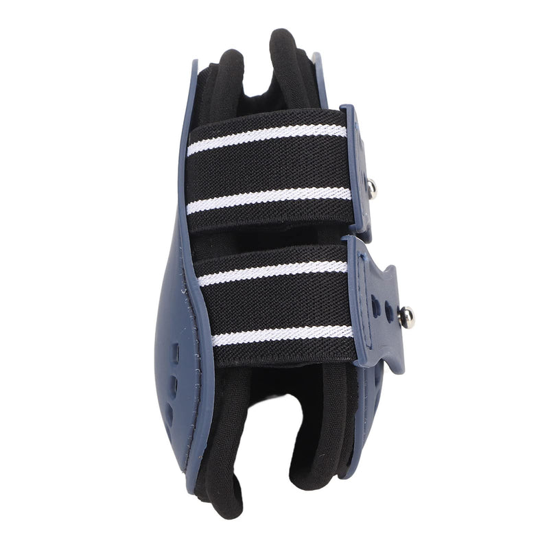 ZJchao Horse Leg Boots, Horse Tendon Boots Adjustable Open Front Fetlock Boot Breathable Protective Horse Jumping Tendon Boots Blue Set of 4, Protective Gear and Training Equipment Large