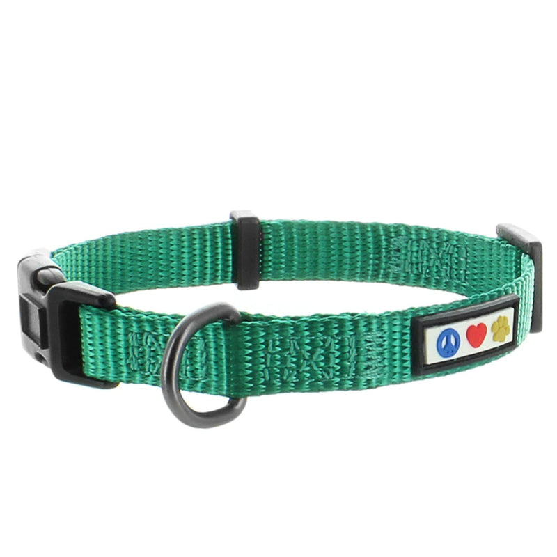 Pawtitas Value Bundle Set | Small Step in Dog Harness + Small Dog Collar + Extra Small/Small 6ft Dog Leash - Lush Green Set - PawsPlanet Australia