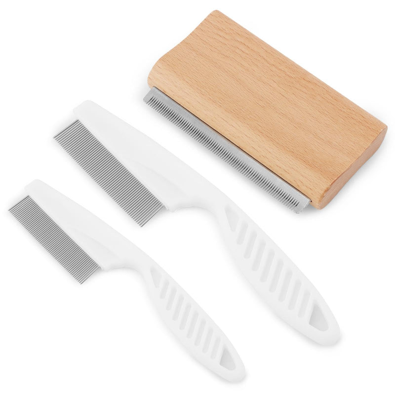 Dog & Cat Deshedding Brush - Pet Hair Removal Tool | Grooming Supplies for Short or Long Hair, Effective Combs for Shedding Control or Coat Cleaning - PawsPlanet Australia