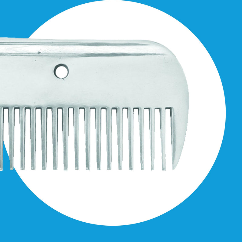 4" Mane & Tail Comb for Horses – Ergonomic Design for Gentle Detangling and Grooming – Ideal for Equine Hair Care and Maintenance (Small Gap 4") Small Gap 4" - PawsPlanet Australia