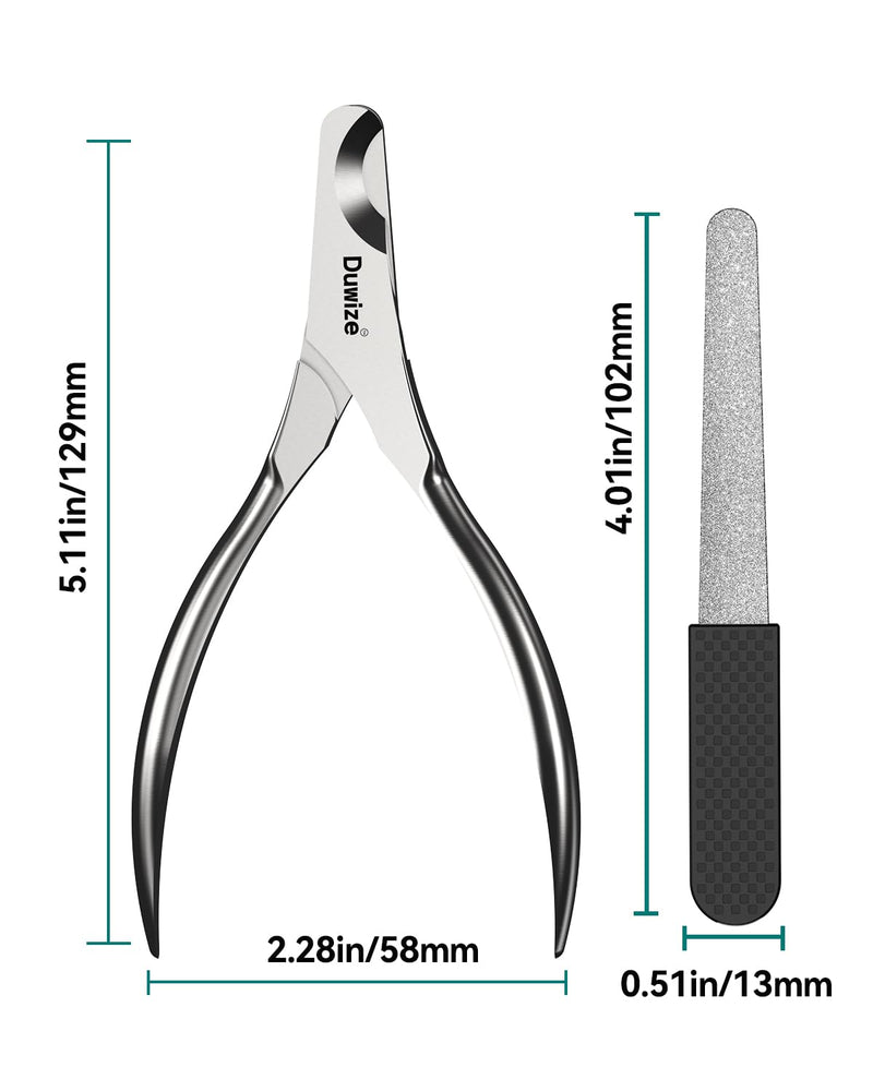 Dog & Cat Nail Clippers - All steel material, 1.22-inch large opening, Built-in Spring, No Hair Pinch, for Medium to Large Dogs and Cats, Free Nail File - Professional Grooming Tool for Pets - PawsPlanet Australia
