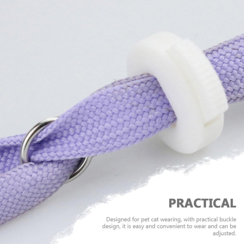 Anti-bark cat muzzle for cats with breathable and wear-resistant PP for safe outdoor use