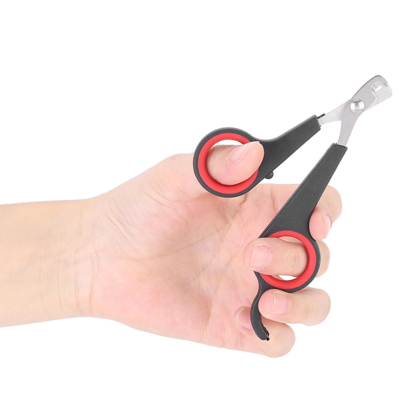 Bird Nail Clippers, Stainless Steel Small Animal Nail Clippers, Half Moon Pet Nail Scissors, Plastic Handle Pet Nail Clipper Scissors, Clipper Bird Grooming for Small Parrot Birds - PawsPlanet Australia