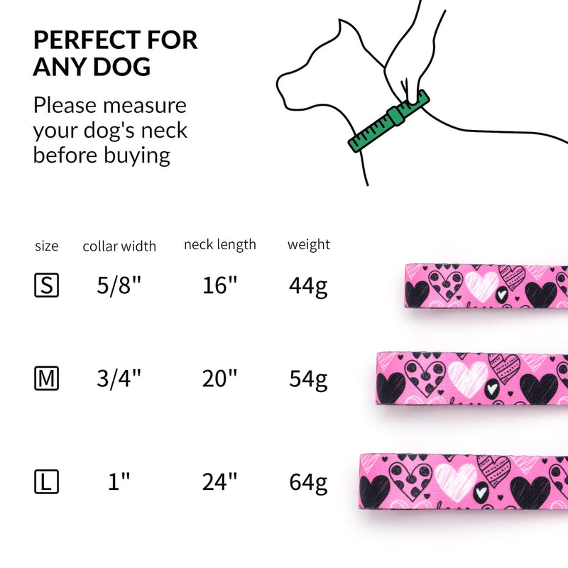 Dog Collar and Leash Set, Slip Collar with Stop Ring, No Pull Martingale Collar for Dogs, for Small, Medium, Large Dogs (NO3, M) NO3 - PawsPlanet Australia