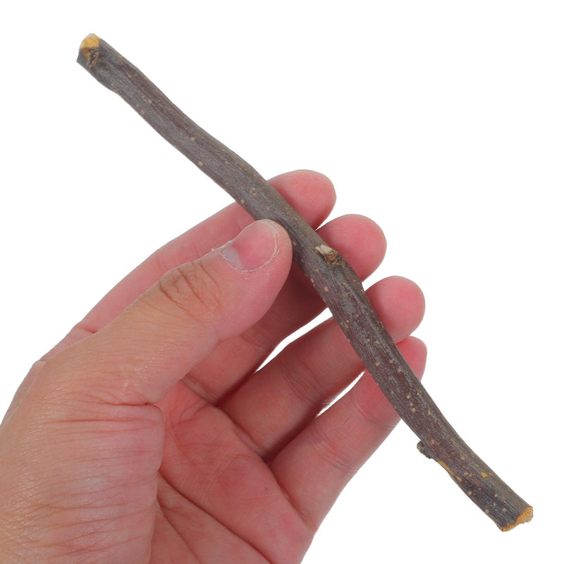 VALICLUD Natural Pet Chew Toy made from Dried Apple Twig for Dental Care and Entertainment for Small Animals
