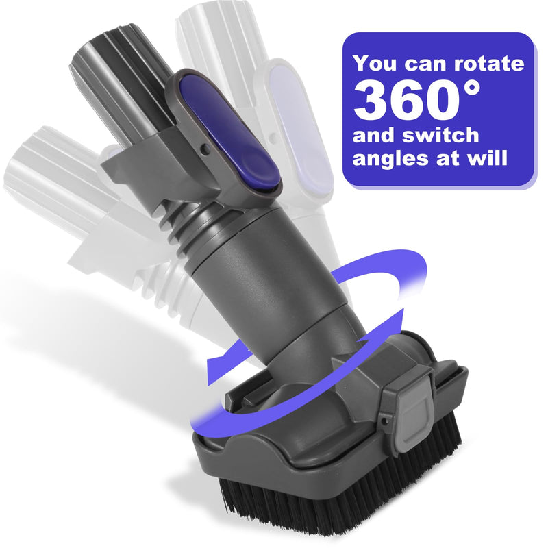IX141 Vacuum Crevice Tool Brush Replacement Parts Compatible with Shark Pet Cordless Stick IZ162H IZ361H IX140 IX141 IZ140 IZ142 UZ145 Removable Two-in-one Tool Brush Attachments for D-Shaped Vacuum - PawsPlanet Australia