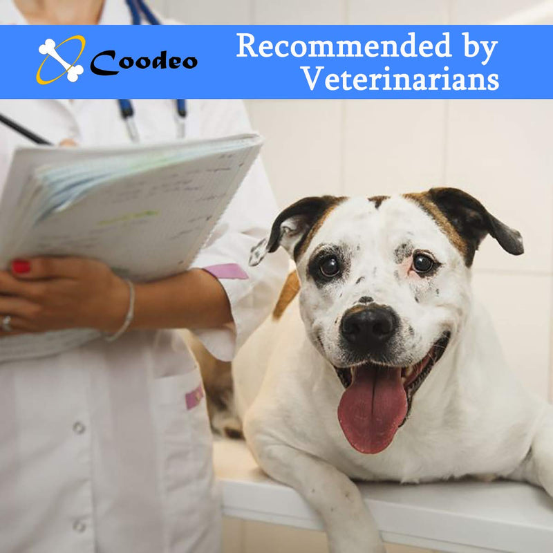 Coodeo Dog Lift Harness, Pet Support & Rehabilitation Sling Lift Adjustable Vest Breathable Straps for Old, Disabled, Joint Injuries, Arthritis, Loss of Stability Dogs Walk Blue Large - PawsPlanet Australia