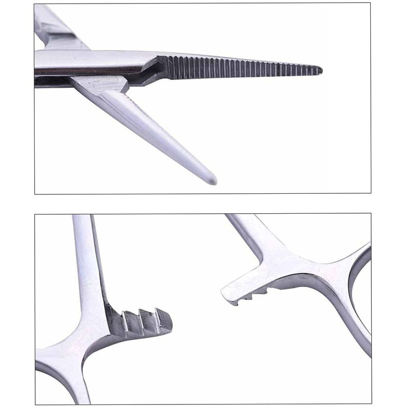 Hemostats Forceps,Pet Ear Hair Pull Forcep Stainless Steel Hemostat Dog Ear Hair Grooming Tweezers for Pet Grooming Dog Ear Hair Puller Locking