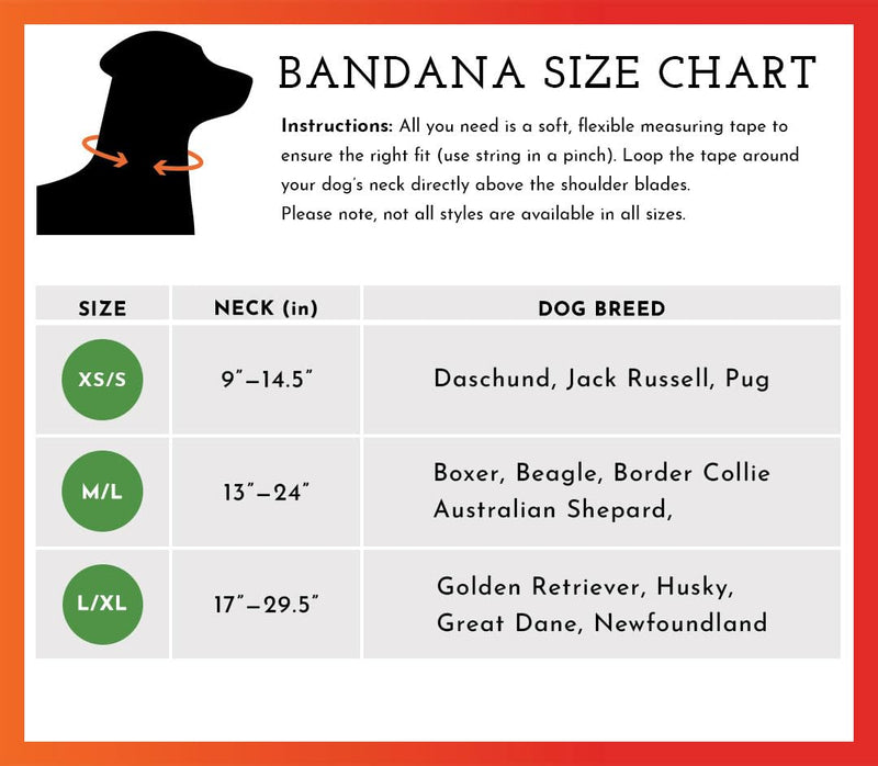 SPOT THE DOG! Reflective Bandana Bib Safety Apparel for All Dogs - Easy Fastening Closure, Reversible High Visibility Fluorescent Orange/Yellow L-XL L-XL (Neck: 17"-29.5") - PawsPlanet Australia