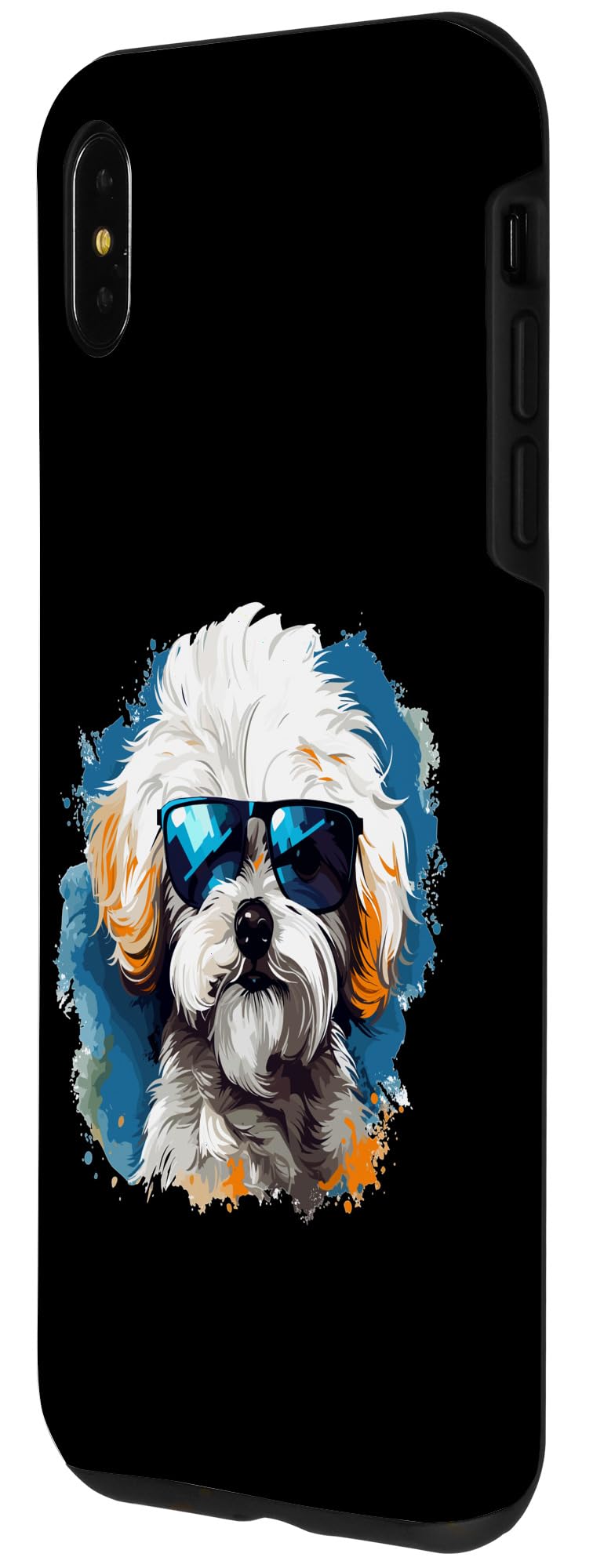 iPhone Xs Max Maltipoo Dog Breed Pet with Sunglasses Case iPhone XS Max - PawsPlanet Australia