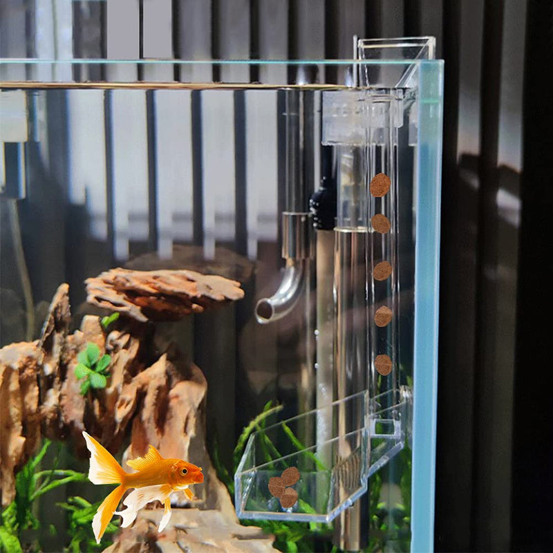 Shrimp Fish Feeding Dish, Aquarium -Sky Restaurant- Betta Feeding - Prevent Food Spilling, Fish Feeder, Also Easy to Clean Up The Food Left Over, African Feeding, Dwarf Frogs Feeding S - PawsPlanet Australia