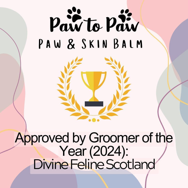 Dog Paw & Nose Balm with Vitamin E - Alcohol Free, Natural Lick-Safe Paw Protector for Cracked Pads & Dry Nose, Softening Vit E Infused Moisturiser for Daily Grooming, 60ml (Large) Large