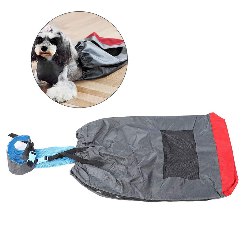 Jeanoko Oxford Cloth Anti-Scratch Indoor Pet Injuries Protection Bag Paralyzed Dog Drag Pouch with Safety Lock Buckle(M) - PawsPlanet Australia