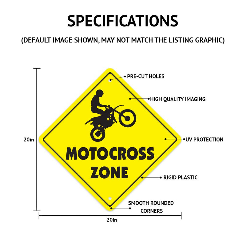 Pet Groomer Sign Crossing Zone Xing | Indoor/Outdoor | 20" Tall Scissors trimmes Leash Shampoo Dryer 20" Tall X 20" Wide Plastic Sign - PawsPlanet Australia