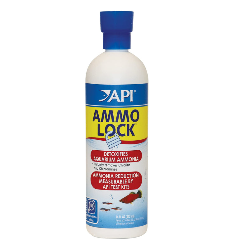 API Ammo-Lock Ammonia Detoxifier and ACCU-Clear Aquarium Water Clarifier 16 oz Aquarium Treatment+ ACCU-CLEAR