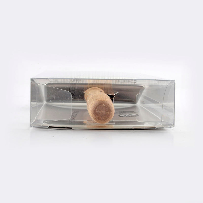 Wooden Slicker Brush - Stainless Steel Soft Pins for Pet Grooming (Size M) Soft Pin / M - PawsPlanet Australia