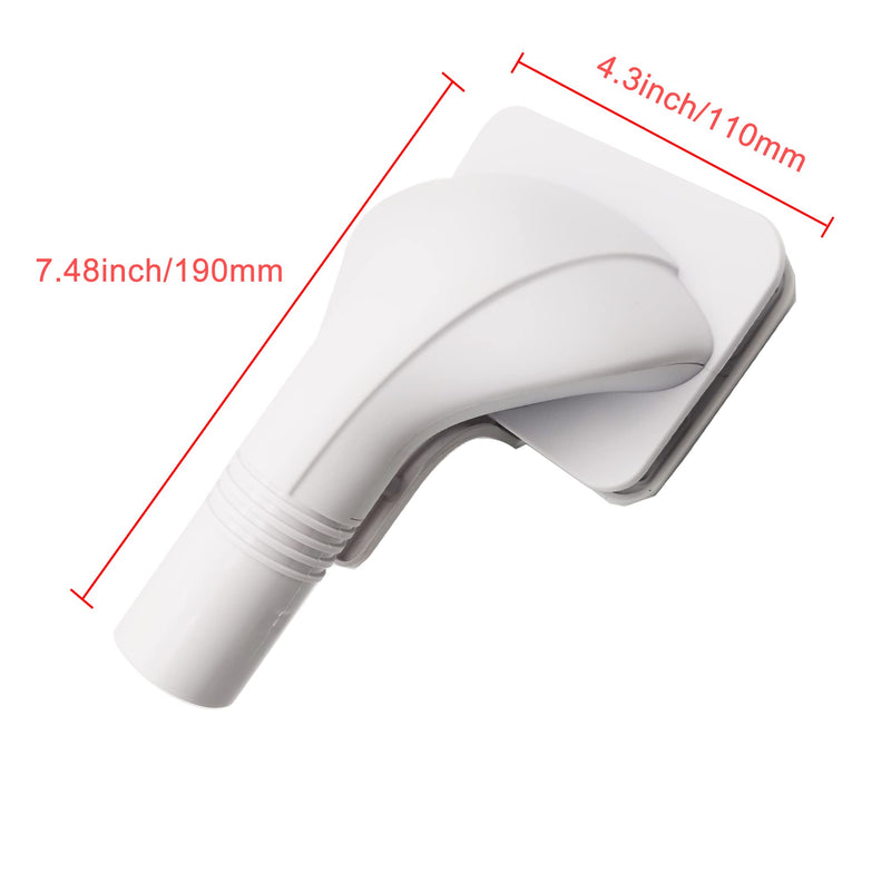 Dog Cat Brush for Shedding and Grooming,Self Cleaning Slicker Brush,Massage the skin,Easy to Clean Comb for Long or Short Haired Pets,Also use with Vacuum,Compatible with Vac 32&35mm - PawsPlanet Australia