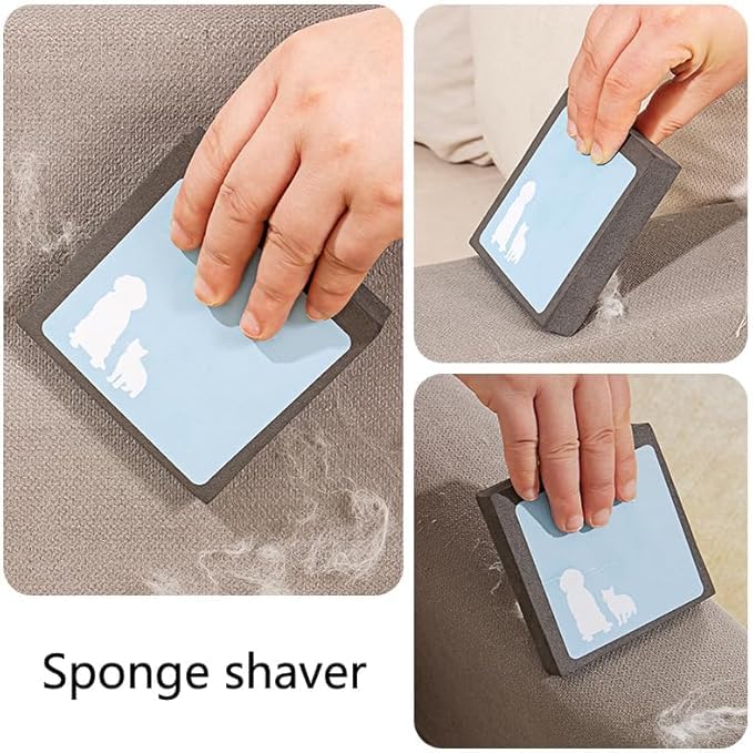 Nano Sponge Pet Hair Remover, Reusable and Washable Grooming Tool for Cats and Dogs, Cleans Carpets, Sofas, and More - PawsPlanet Australia