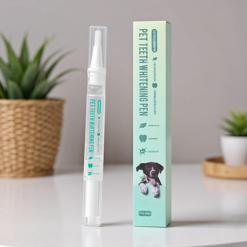 Pet Toothbrush Pen | Whitening Pen for Dog Teeth | 5 ml Stain Remover, Repair of Fresh Teeth | Brushes for Cats and Puppies