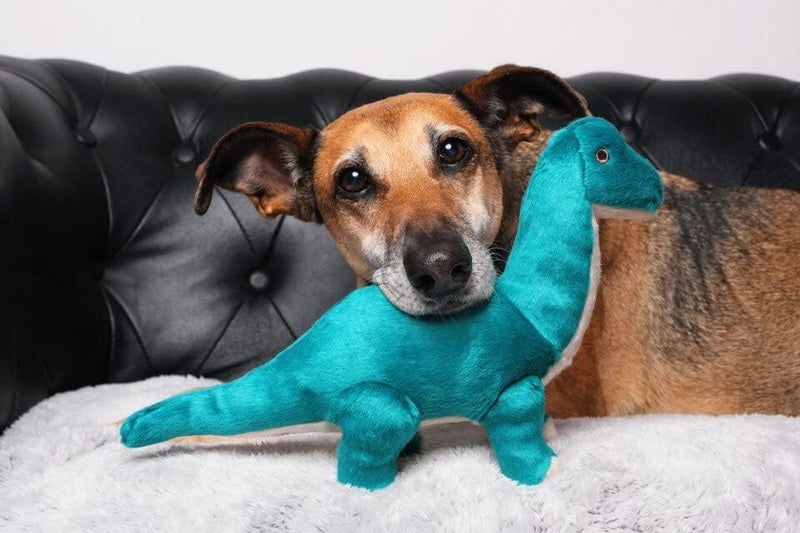 Fluff and Tuff Ross Brachiosaurus Plush Dog Toy - PawsPlanet Australia