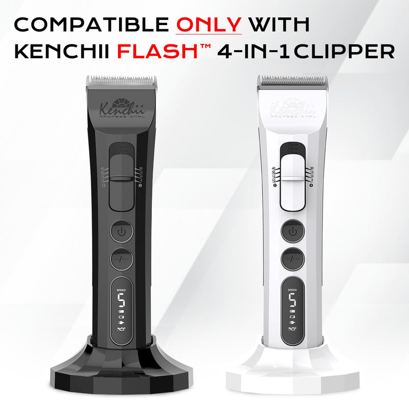Kenchii Flash Clipper Blade (Fine Detailer) Only Compatible with Flash Clipper, Black & White Fine Detailer - PawsPlanet Australia