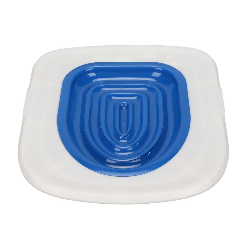 Cat Toilet Training Kit, Universal Reusable Cat Toilet Trainer for Pet Cleaning Litter Boxes (White Tray, 1 Blue Inner Support) - PawsPlanet Australia