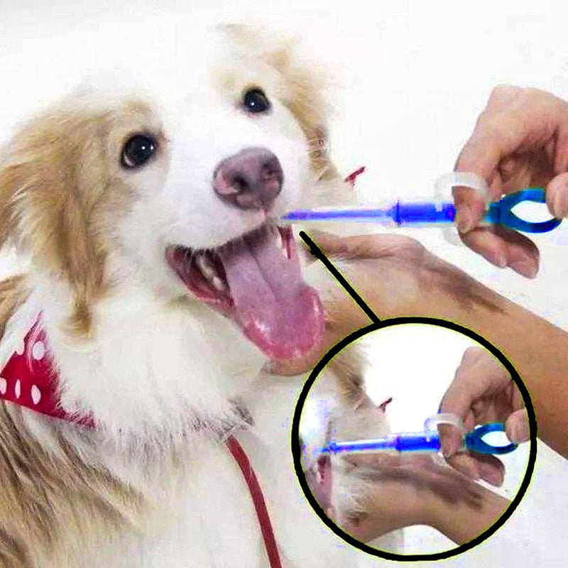 Petsmart Petzstop Pet Syringe Pet Pill Syringe Pet Feeding Syringe Cat Pill Shooter Small Pills Pet Pill Dispenser Syringe Feeders for Feeding Cats Dogs and Small Animals, Blue - PawsPlanet Australia