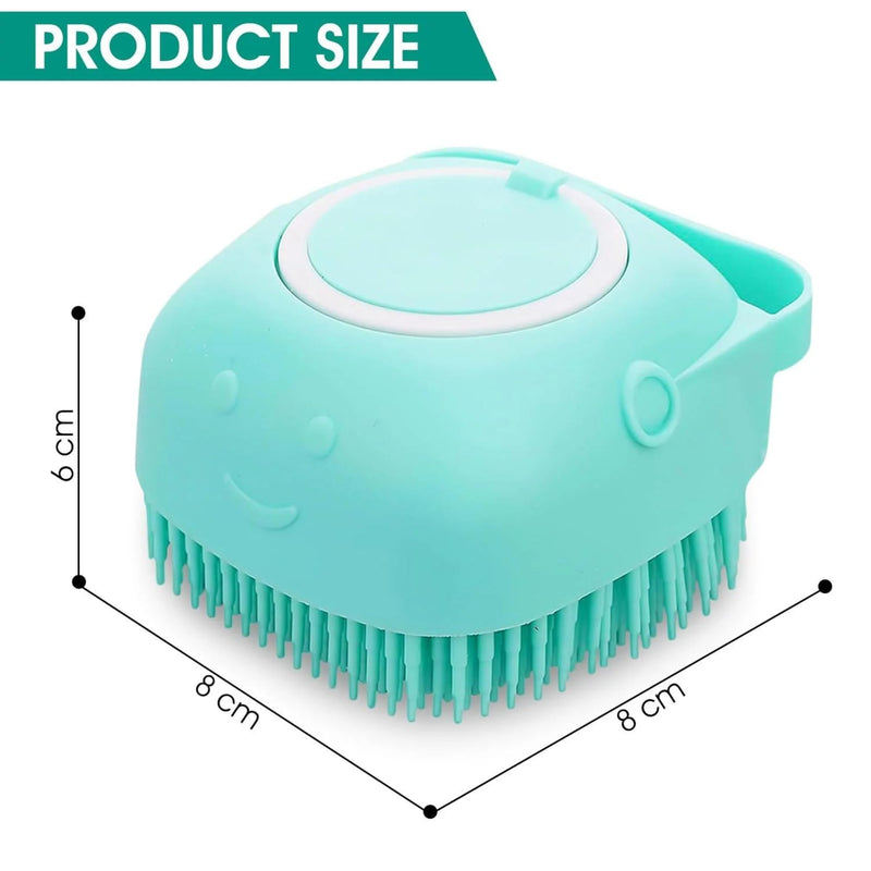 2PCS Dog Grooming Brush Set | Pet Bath Hair Remover Glove with Adjustable Ring Handle for Short & Long Hair Bath brush & hair remover - PawsPlanet Australia